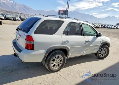 2003 Acura Mdx Touring z USA, uszkodzony, nr VIN 2HNYD18823H541407